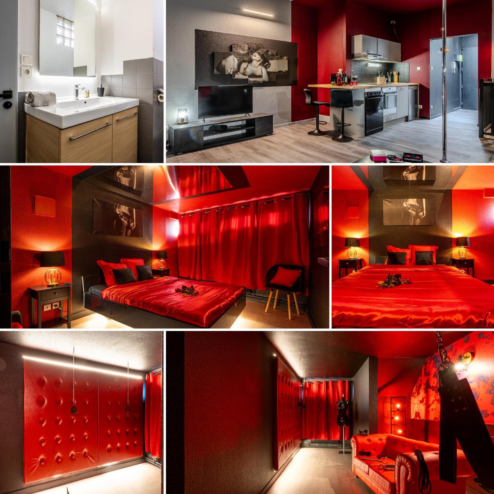 Cocon Sensuel - 50 Nuances - Les Cocons De Nath Apartment Montbeliard Ngoại thất bức ảnh