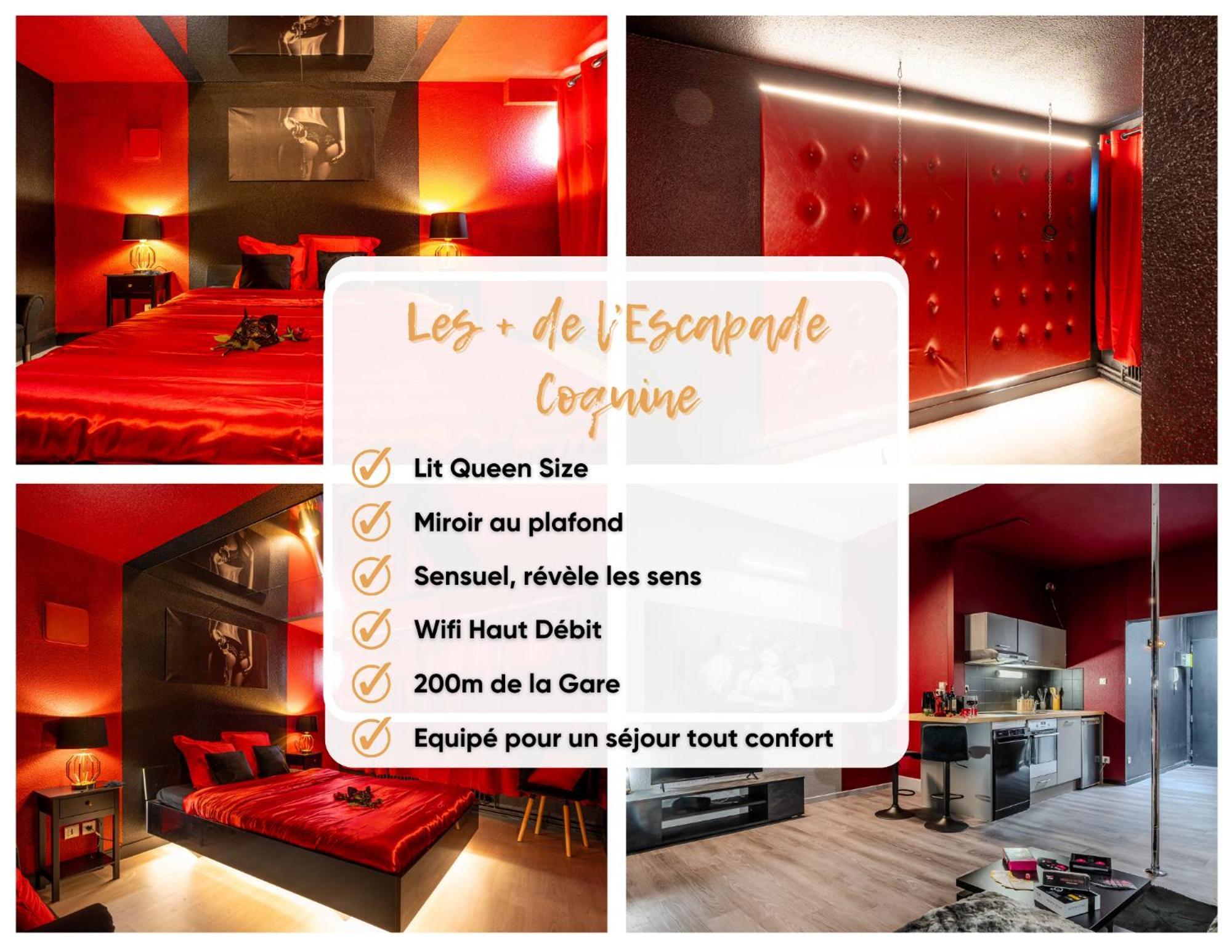 Cocon Sensuel - 50 Nuances - Les Cocons De Nath Apartment Montbeliard Ngoại thất bức ảnh